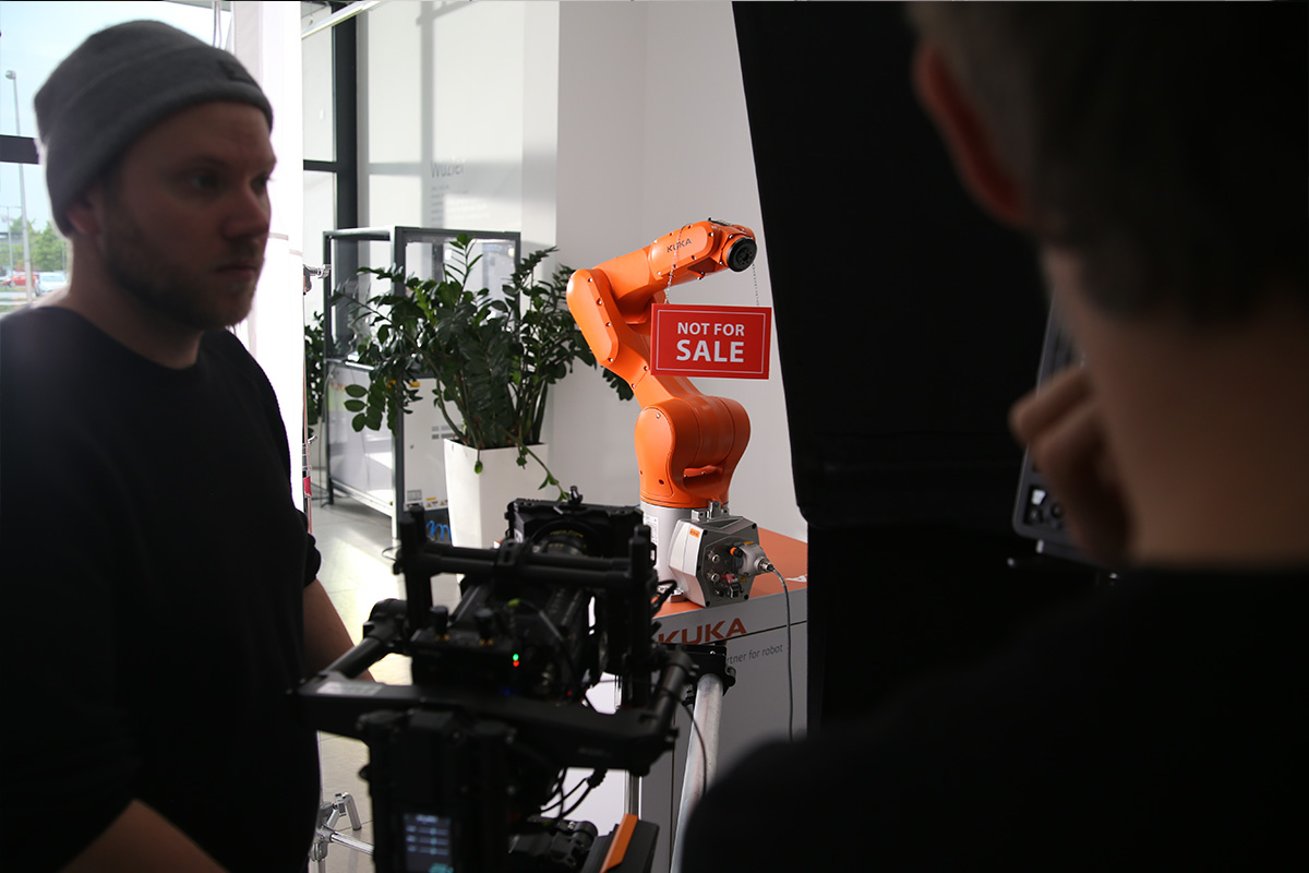 kuka imagefilm - behind the scenes foto 3