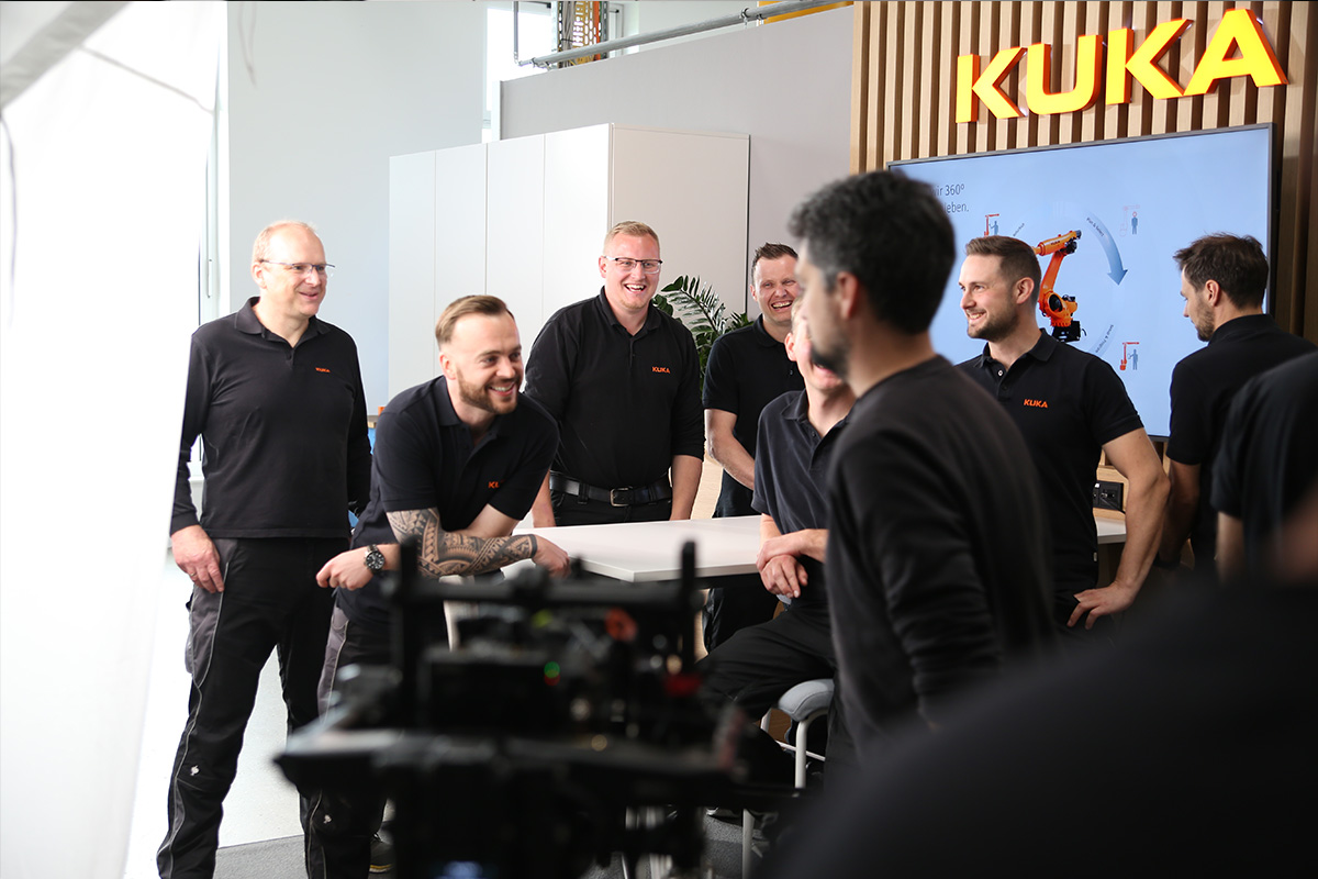 kuka imagefilm - behind the scenes foto 4