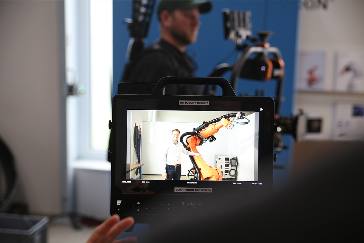 kuka imagefilm - behind the scenes foto 5