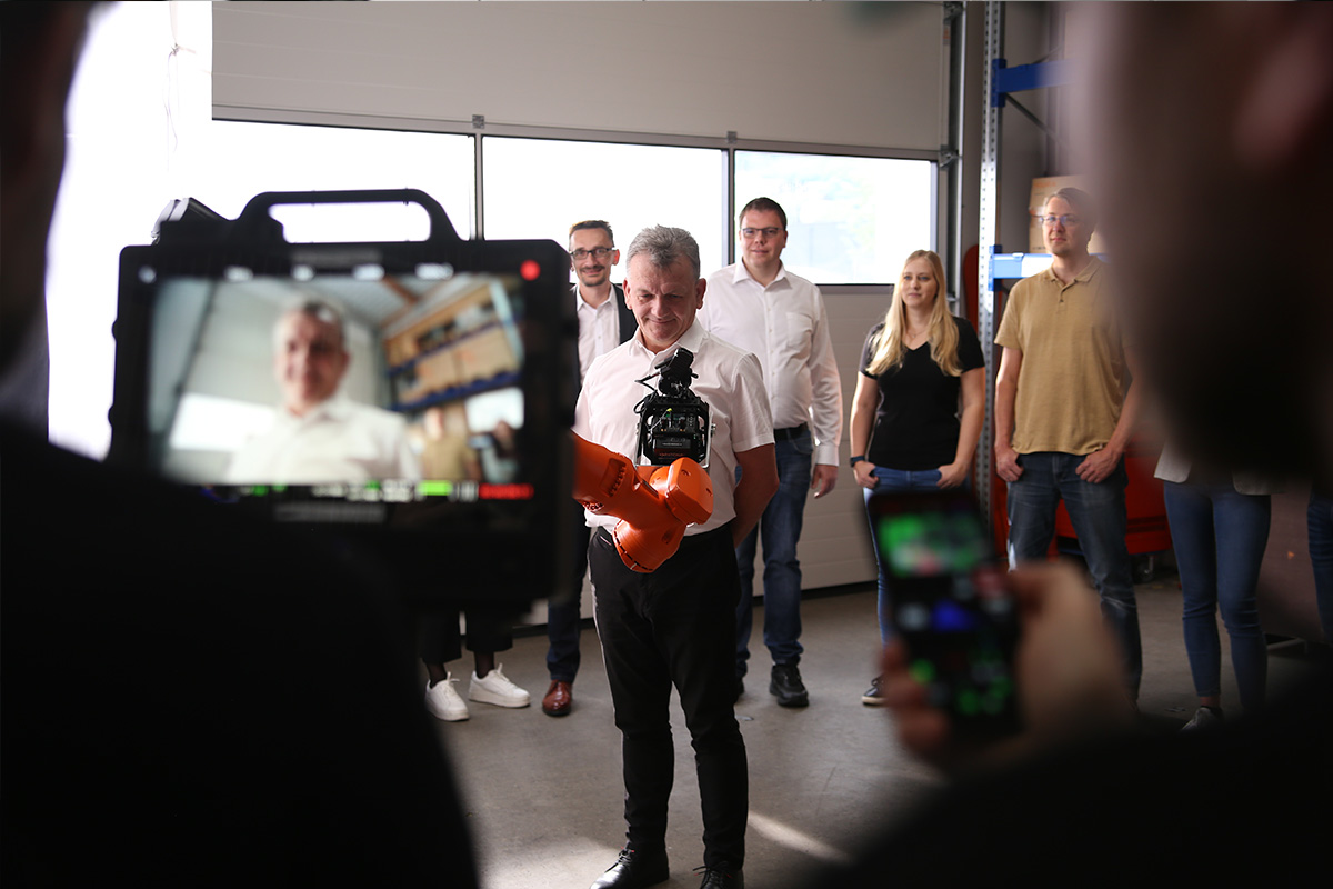 kuka imagefilm - behind the scenes foto 7